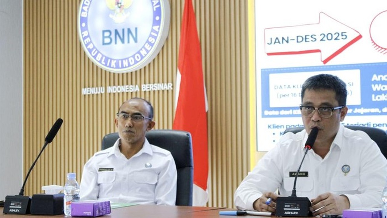 BNNP DKI Catat 8.865 Pengguna Narkoba Direhabilitasi Sepanjang 2025, Naik 24,21%