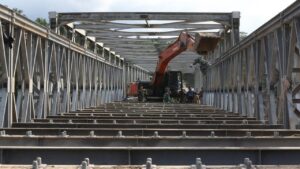 Baut Jembatan Bailey Aceh yang Hilang Telah Terpasang Kembali, TNI Tingkatkan Pengamanan