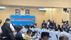 Dasco Pimpin Rapat Koordinasi Penanganan Bencana Aceh Bersama Mualem, Purbaya, dan Tito