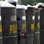 Ribuan Buruh Demo di Patung Kuda, 1.392 Polisi Disiagakan Amankan Aksi