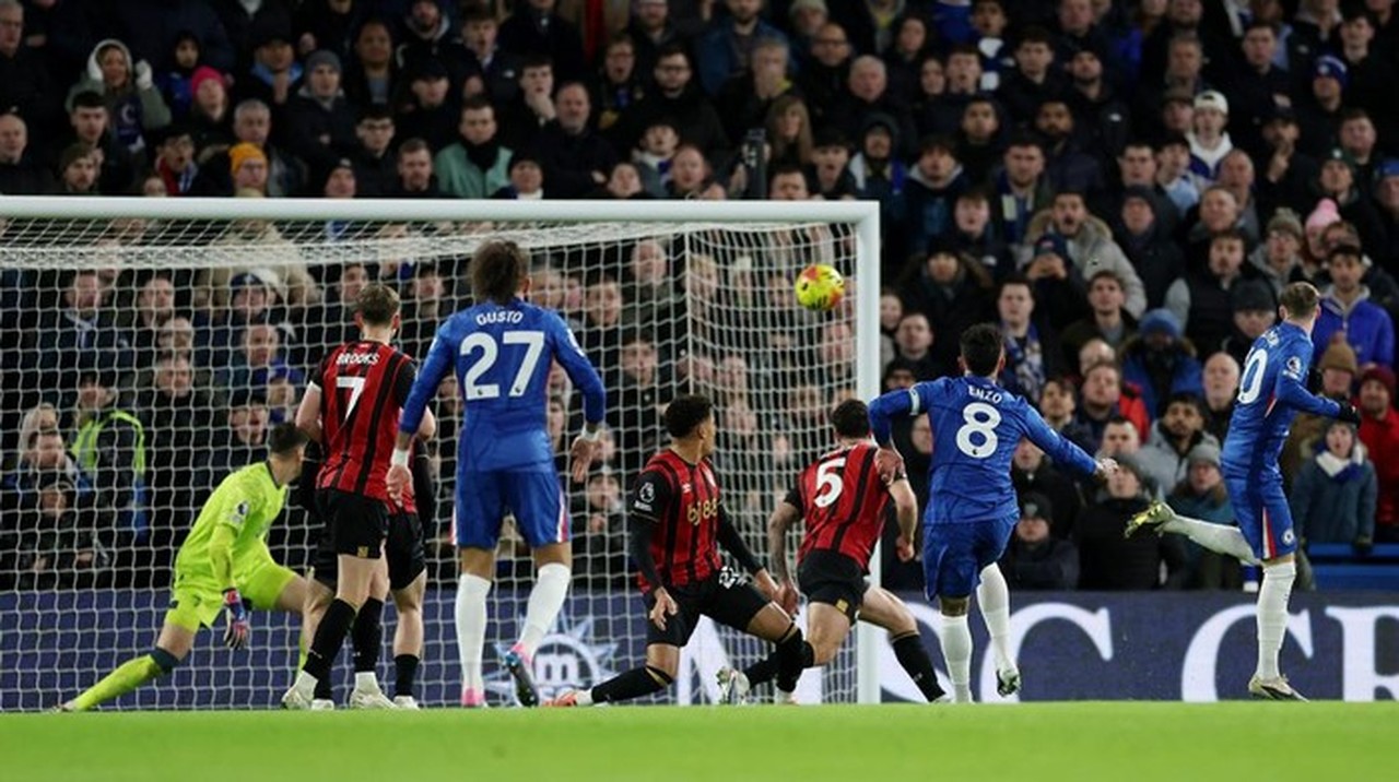 Chelsea vs Bournemouth Imbang 2-2, Empat Gol Tercipta dalam 30 Menit Awal Babak Pertama Chelsea vs Bournemouth Imbang 2-2, Empat Gol Tercipta dalam 30 Menit Awal Babak Pertama