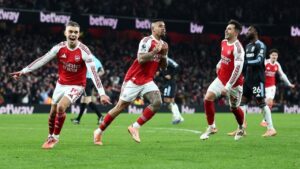 Arsenal Bungkam Aston Villa 4-1, Kokoh di Puncak Klasemen Liga Inggris