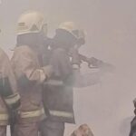 Papan Billboard Gedung Sarinah Terbakar, Diduga Akibat Korsleting Listrik