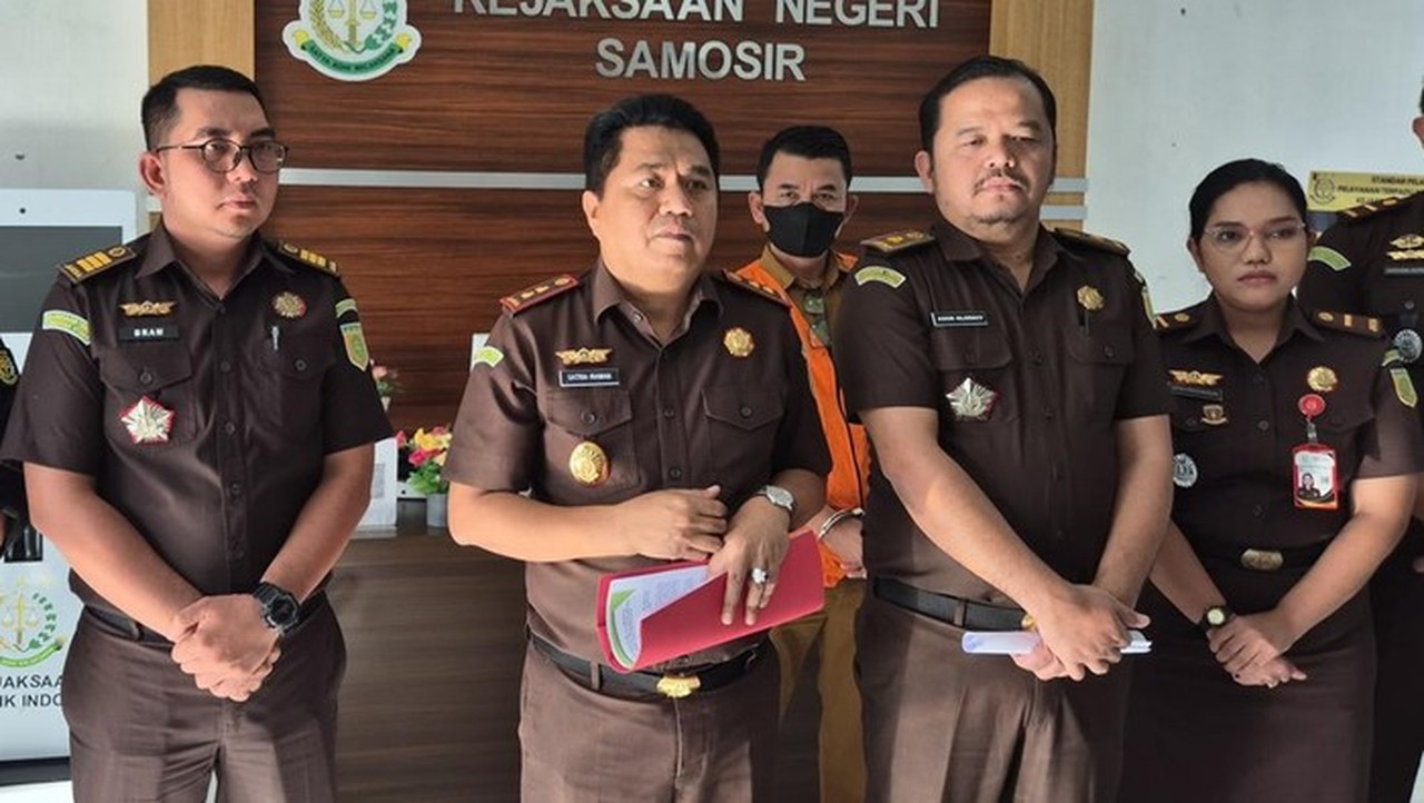 Kepala Dinas Sosial Samosir Jadi Tersangka Korupsi Bantuan Bencana Rp 1,5 Miliar
