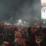 Malam Tahun Baru 2026: Tugu Kujang Bogor Dipadati Warga dan Pengendara Motor