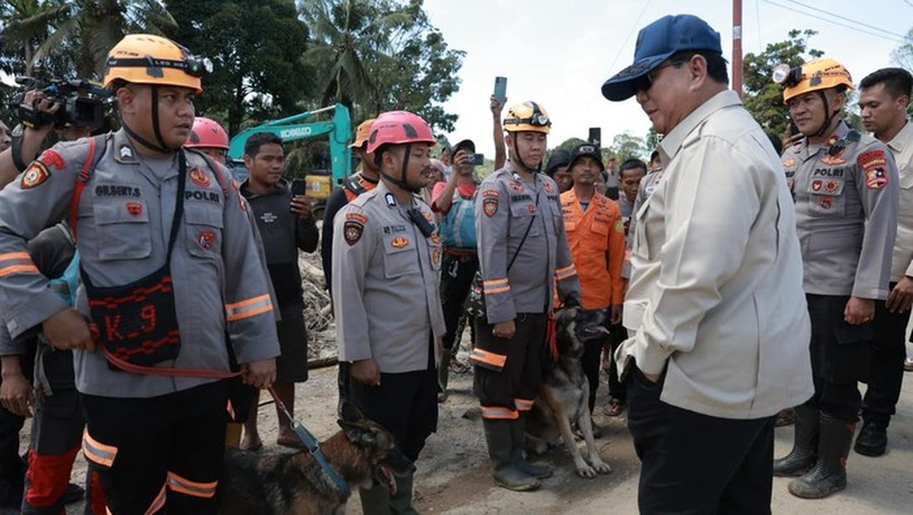 Prabowo Subianto: Kerja Siang Malam untuk Percepat Pemulihan Bencana di Tapanuli Selatan