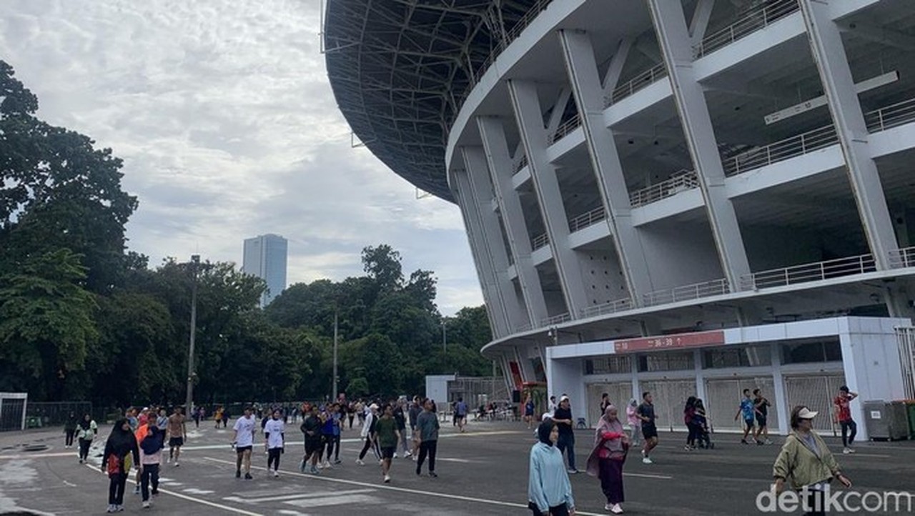 Suasana GBK Penuh Semangat di Awal 2026, Warga Padati Area Olahraga Pagi Suasana GBK Penuh Semangat di Awal 2026, Warga Padati Area Olahraga Pagi