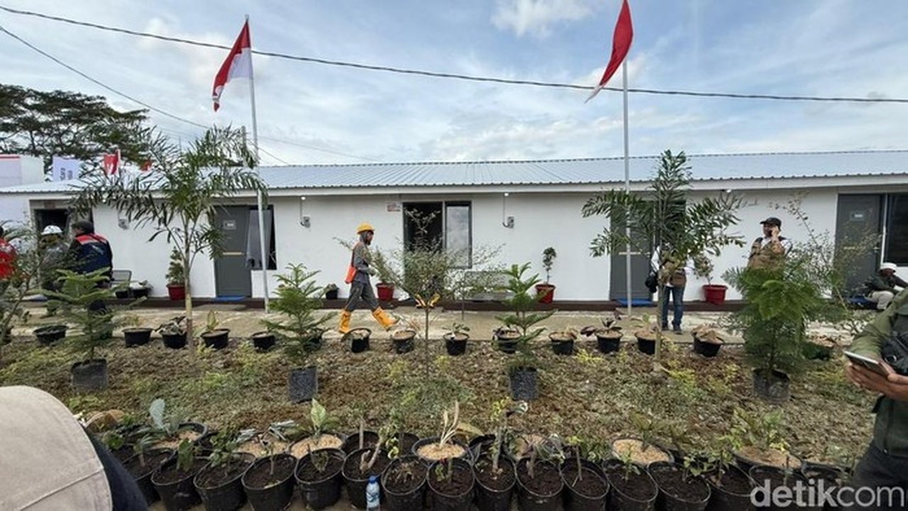 600 Hunian Sementara Korban Bencana di Aceh Tamiang Rampung, Diserahkan 8 Januari